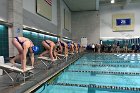 Swimming vs Bentley  Wheaton College Swimming vs Bentley. - Photo By: KEITH NORDSTROM : Wheaton, Swimming, Bentley